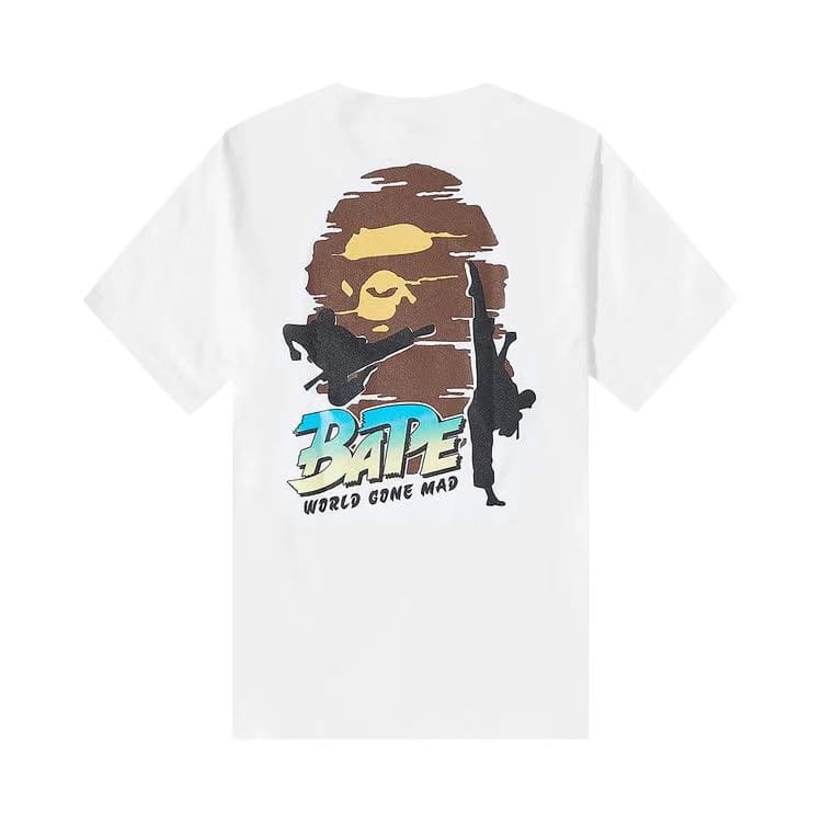 BAPE Japan Culture Karate T-Shirt White