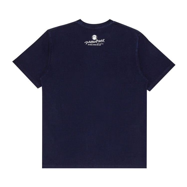 BAPE Ape Head Indigo T-Shirt Light Indigo