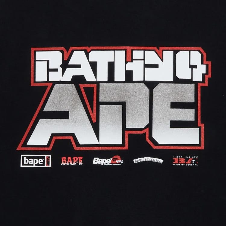 BAPE Graphic #1 Long-Sleeve T-Shirt Black