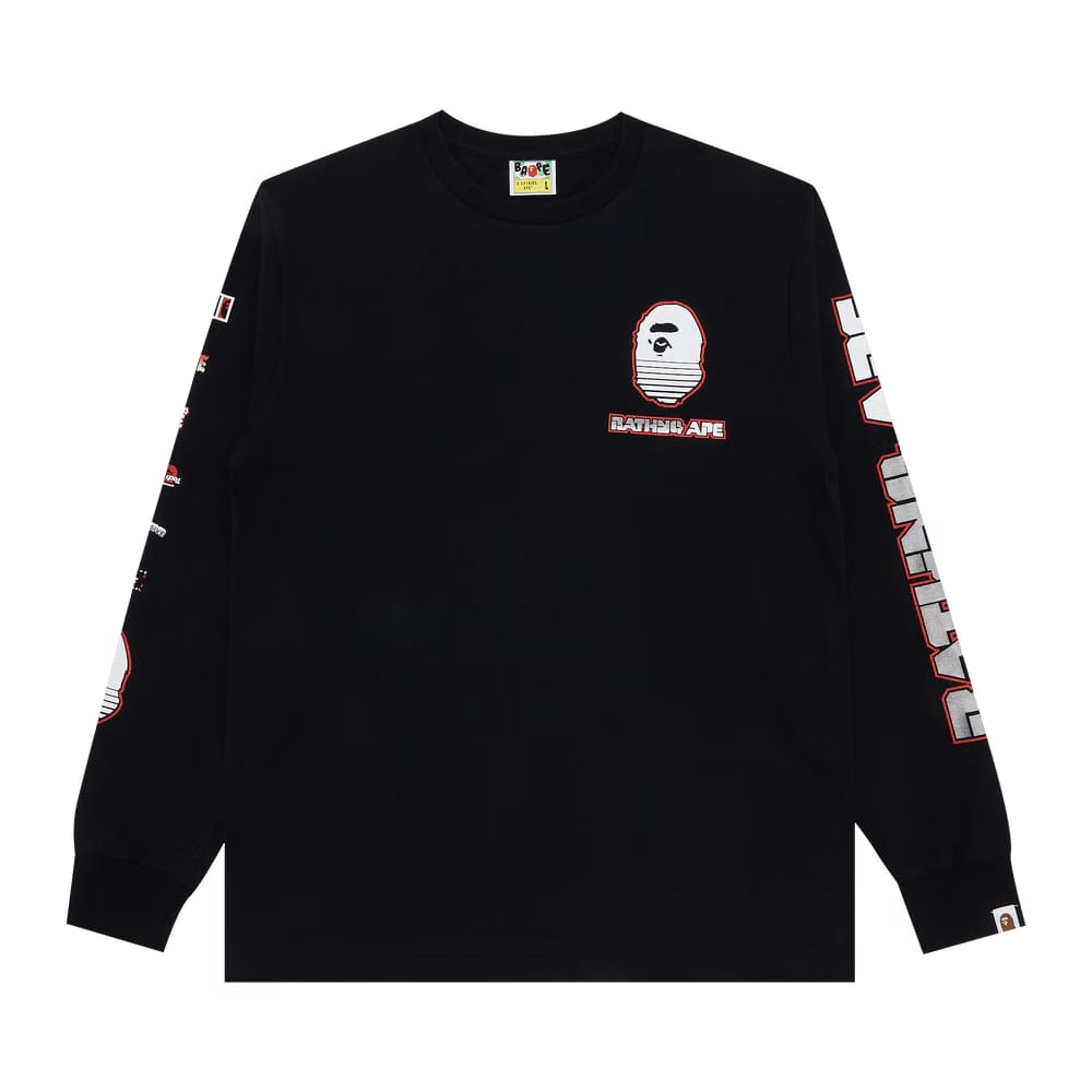 BAPE Graphic #1 Long-Sleeve T-Shirt Black