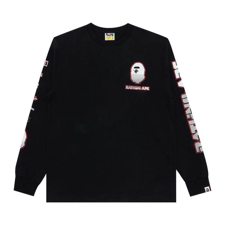 BAPE Graphic #1 Long-Sleeve T-Shirt Black