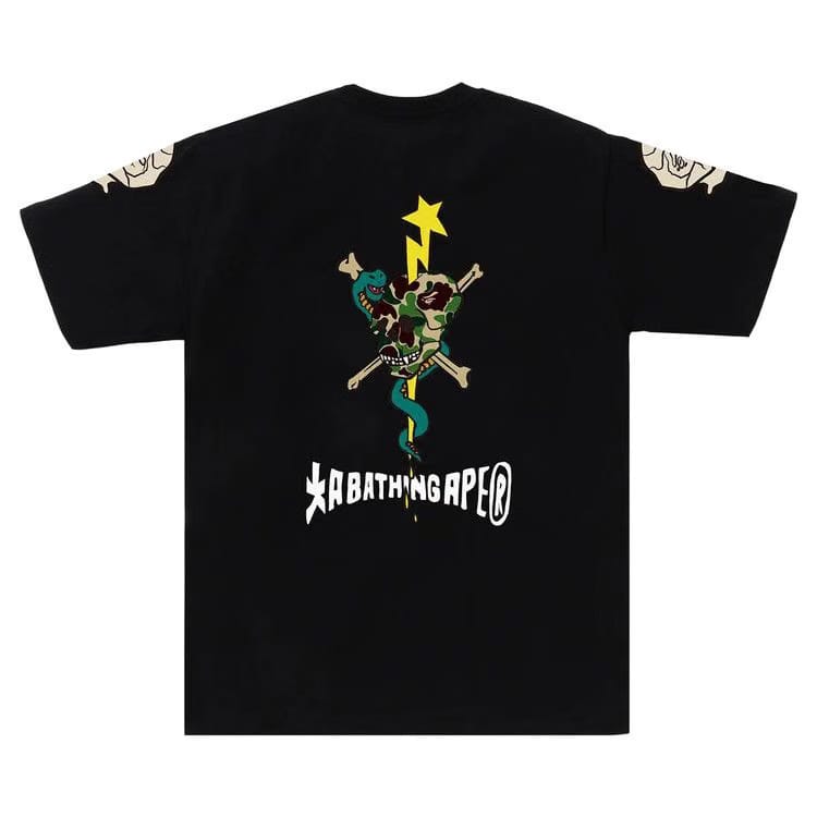 BAPE Souvenir Skull T-Shirt Black