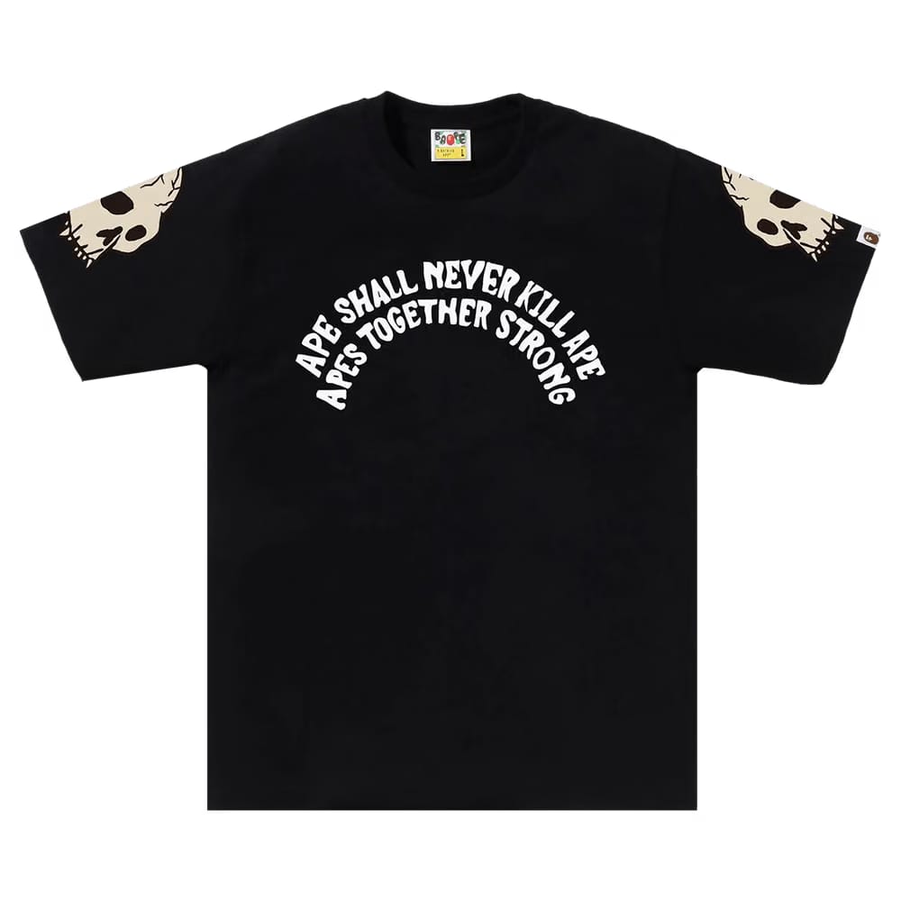BAPE Souvenir Skull T-Shirt Black