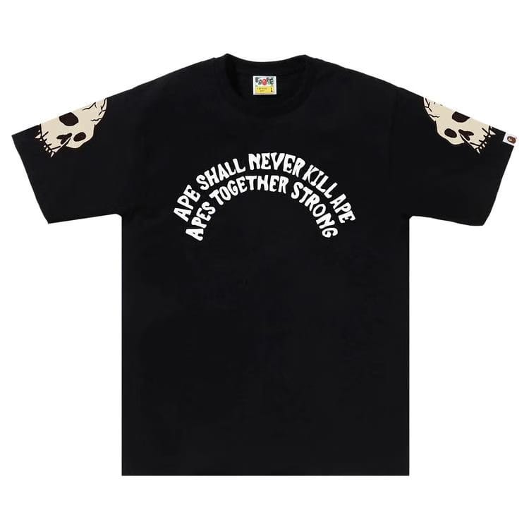 BAPE Souvenir Skull T-Shirt Black