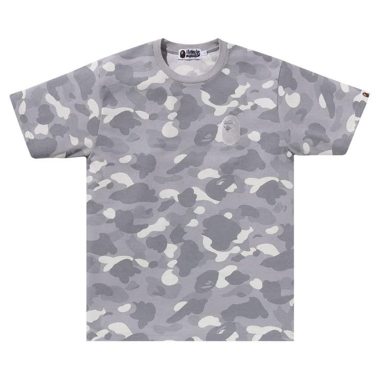 BAPE City Camo Large Ape Head T-Shirt Grey