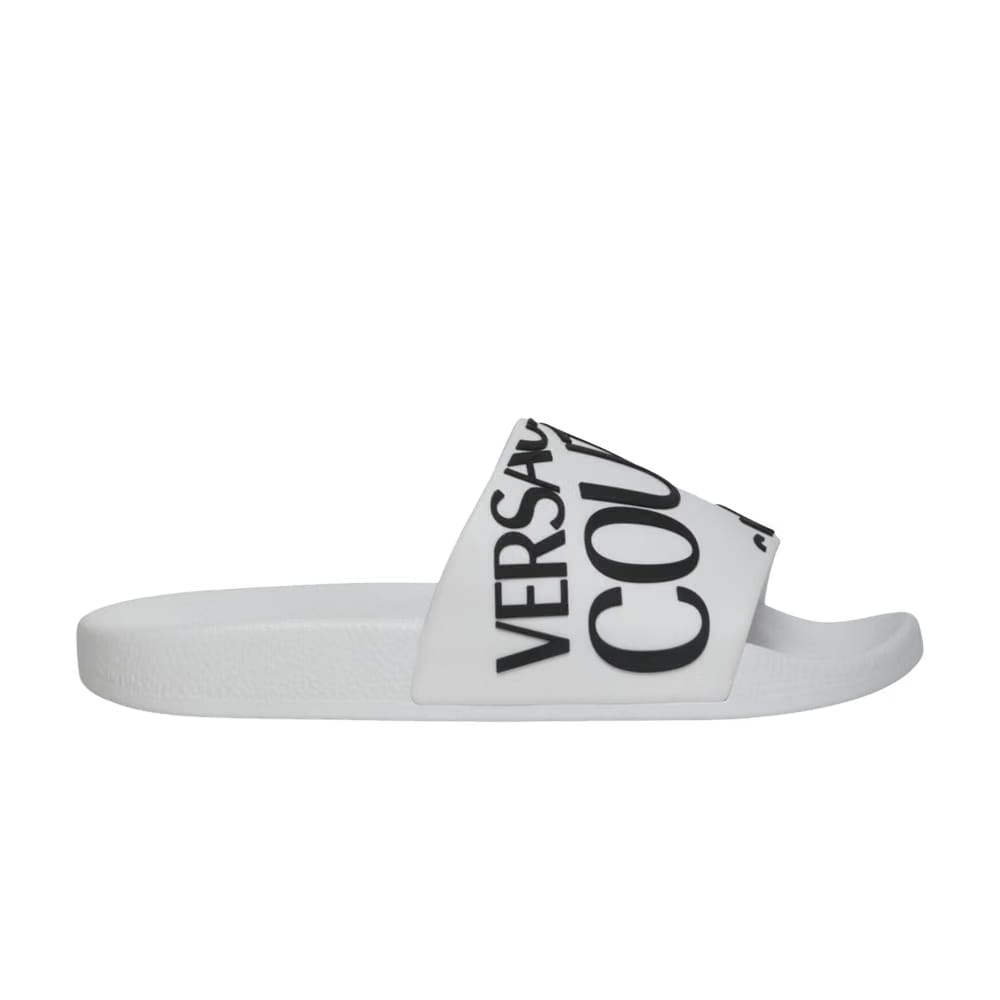 Versace Wmns Logo Slide 'White Black'