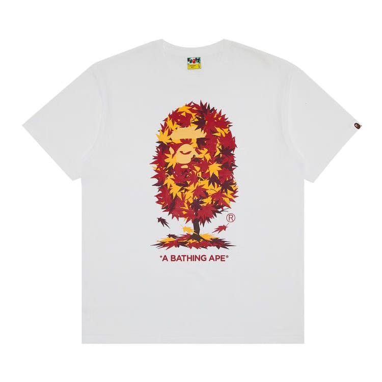 BAPE Japan Autumn Ape Head T-Shirt White