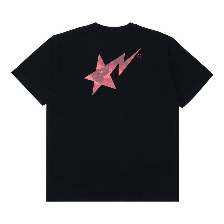 BAPE Color Camo Bape Sta Logo T-Shirt Black