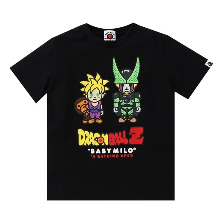 BAPE x Dragon Ball Z Baby Milo Son Gohan & Cell T-Shirt Black