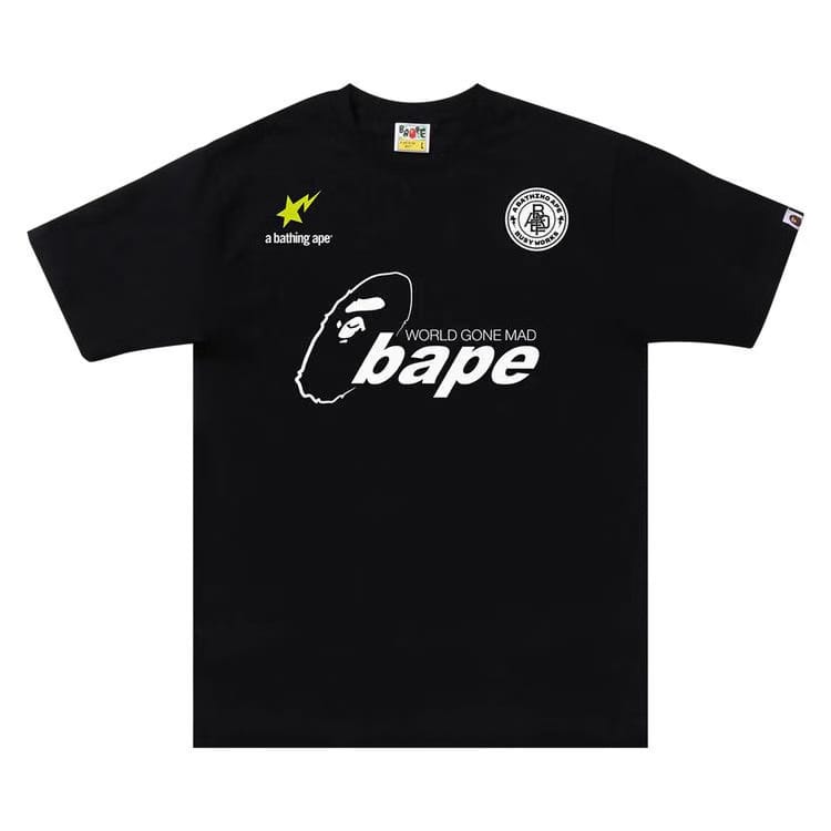BAPE Soccer T-Shirt #1 Black