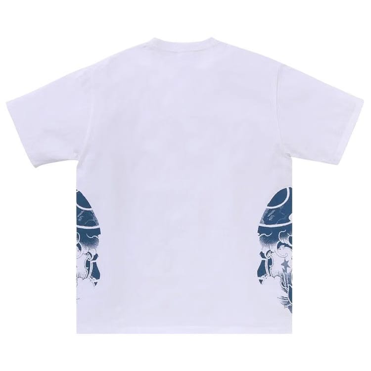 BAPE Japanese Tattoo Side Big Ape Head T-Shirt White