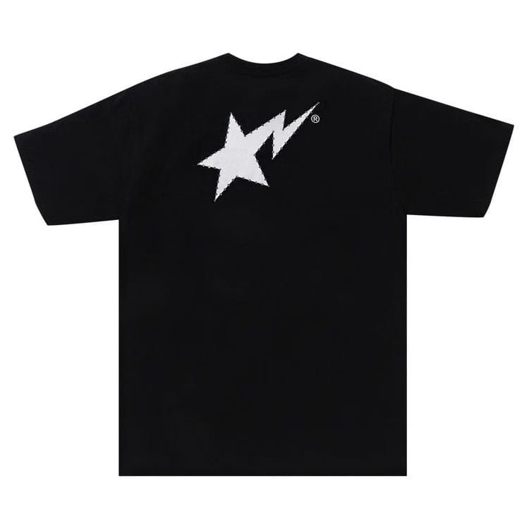 BAPE Crystal Stone Bape Sta Logo T-Shirt Black