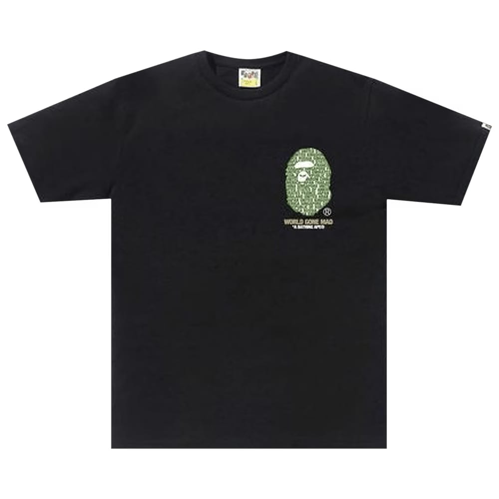 BAPE City T-Shirt Tokyo Big Ape Head Black
