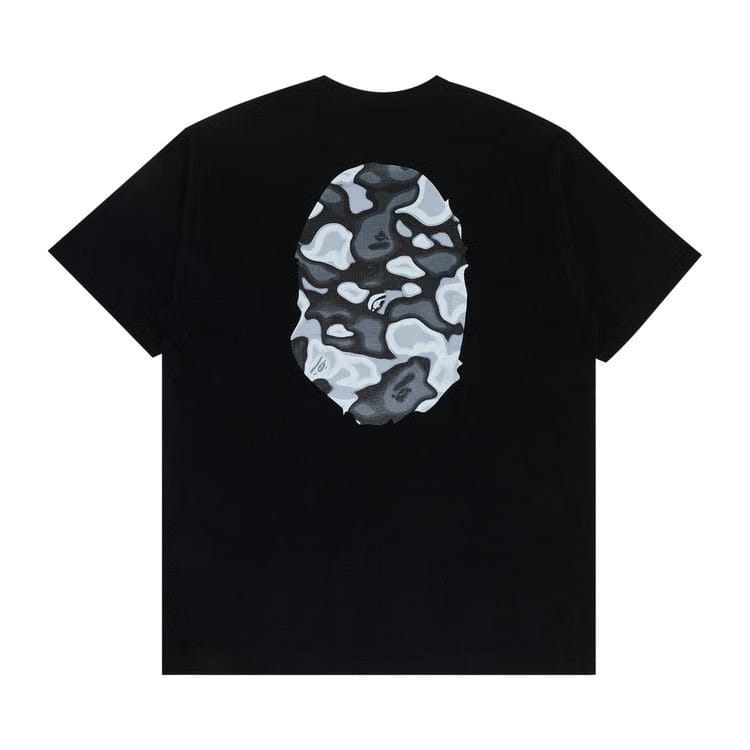BAPE Liquid Camo Big Ape Head T-Shirt Black