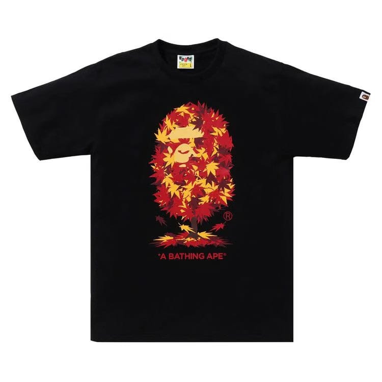 BAPE Japan Autumn Ape Head T-Shirt Black