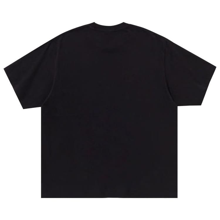 BAPE Screen Print College Relaxed Fit T-Shirt Charcoal