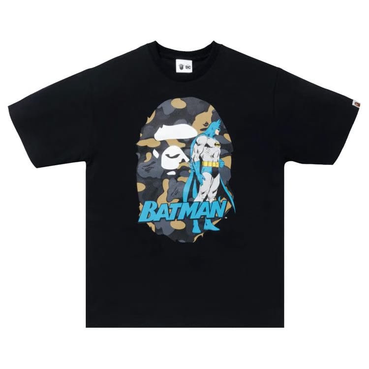 BAPE x DC Madison Avenue Ape Head Batman T-Shirt Black