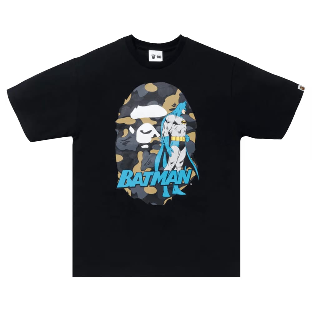 BAPE x DC Madison Avenue Ape Head Batman T-Shirt Black