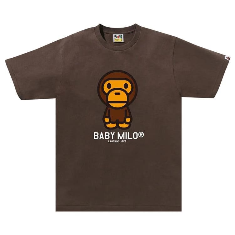 BAPE Baby Milo T-Shirt Brown