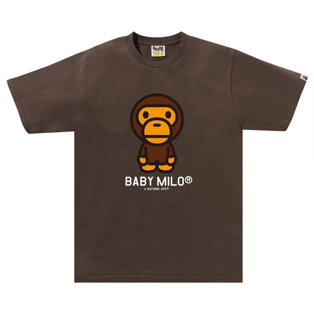 BAPE Baby Milo T-Shirt Brown