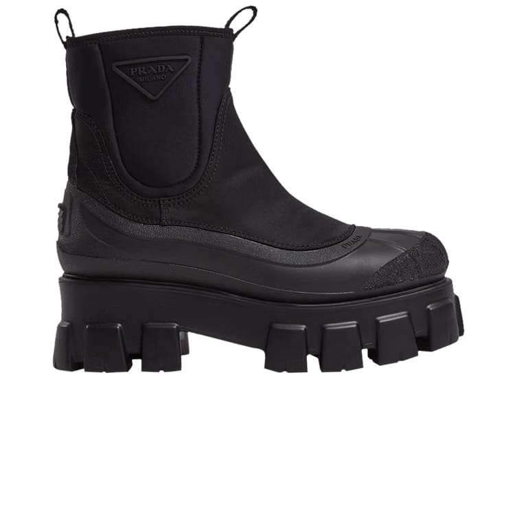 Prada Wmns Monolith Duck Boot 'Black'