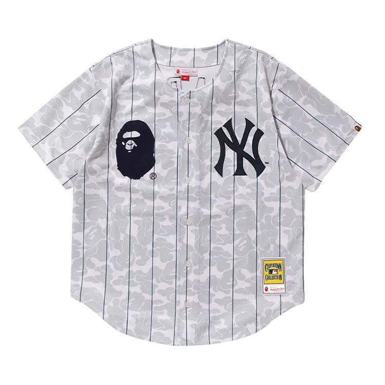 BAPE x Mitchell & Ness Yankees Jersey White