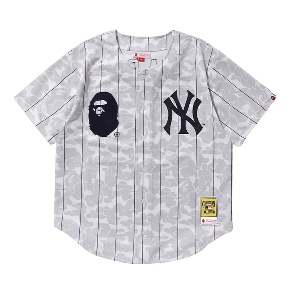 BAPE x Mitchell & Ness Yankees Jersey White