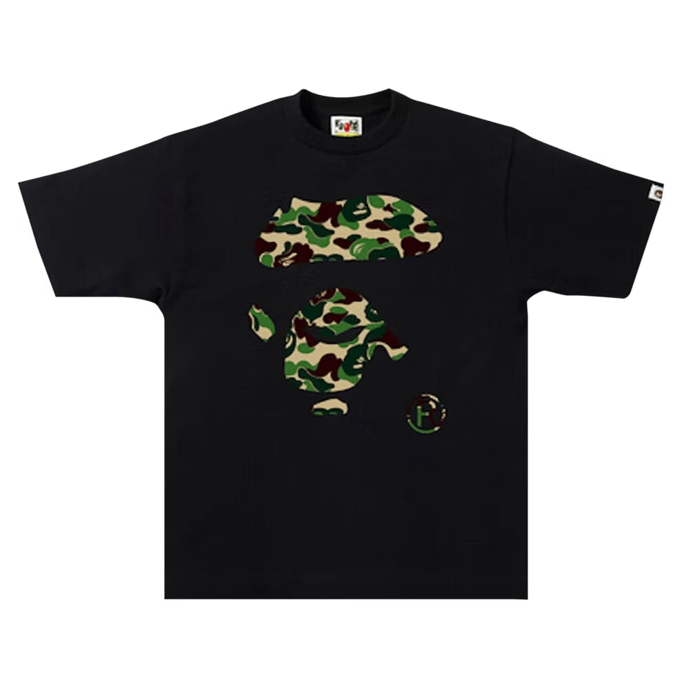 BAPE Abc Ape Face T-Shirt Black/Green