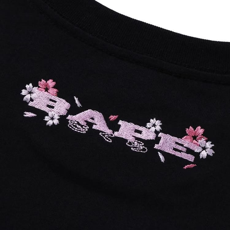 BAPE Sakura Photo Ape Head Black