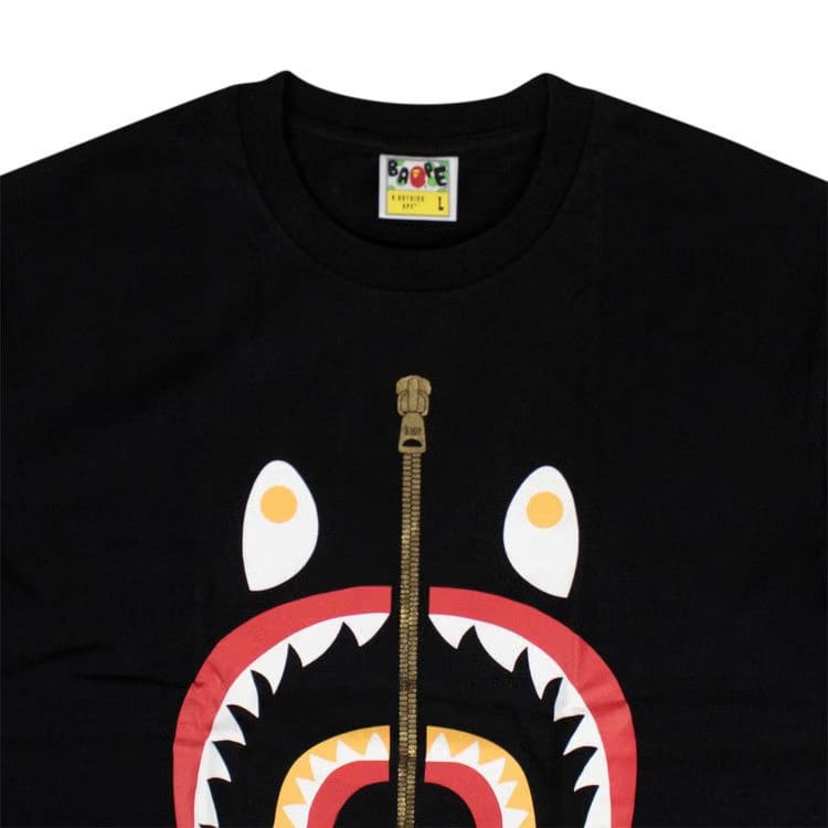 BAPE Colors Shark T-Shirt Black