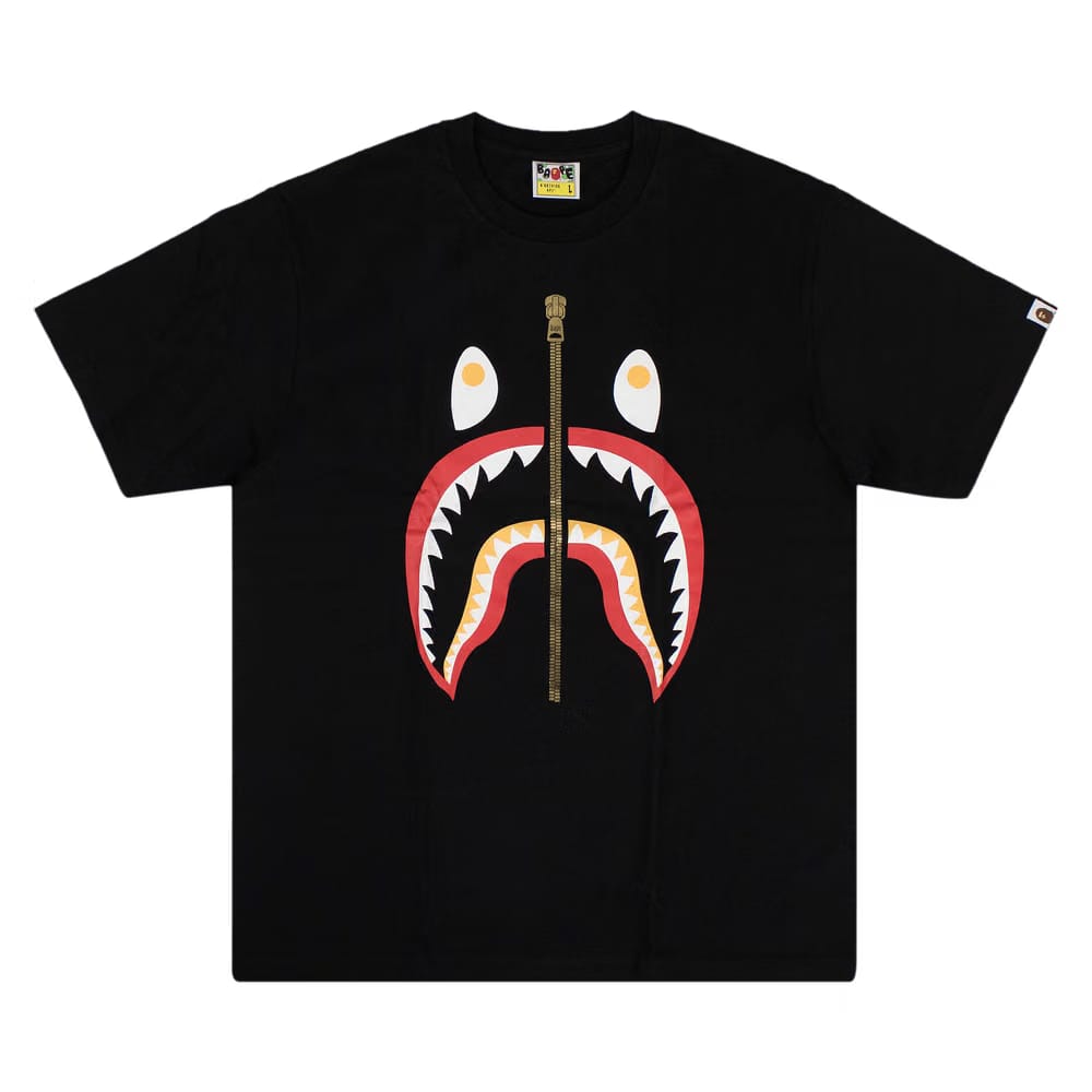 BAPE Colors Shark T-Shirt Black