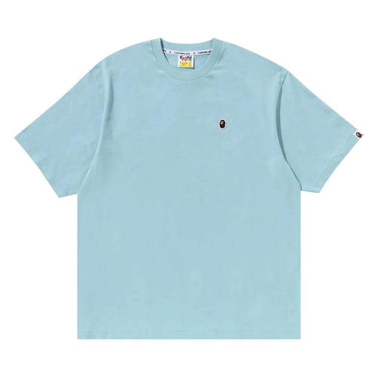 BAPE Ape Head One Point Relaxed Fit T-Shirt Sax