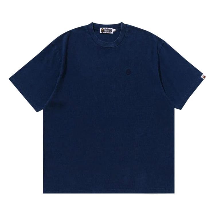 BAPE Ape Head One Point T-Shirt Indigo