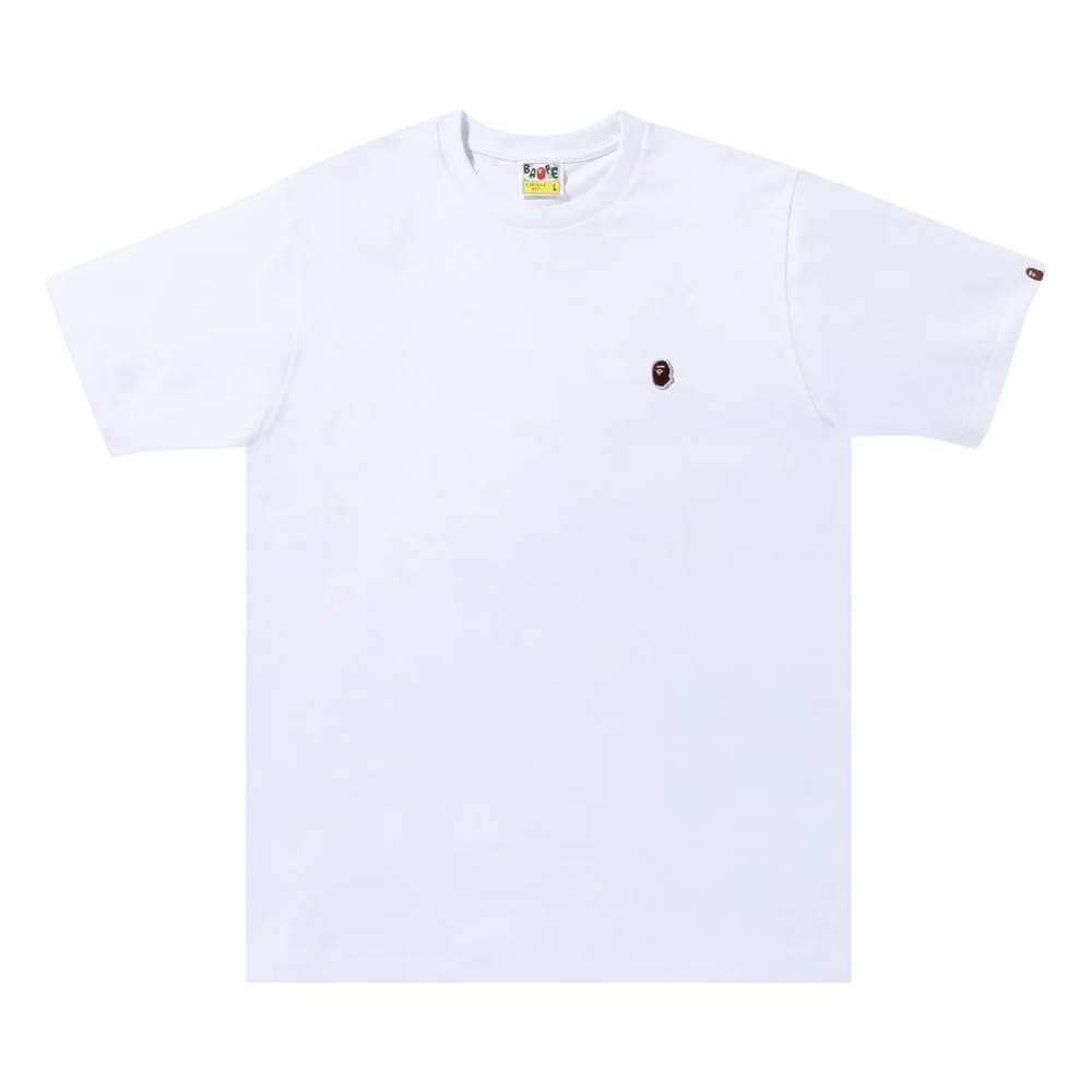 BAPE Ape Head One Point T-Shirt White