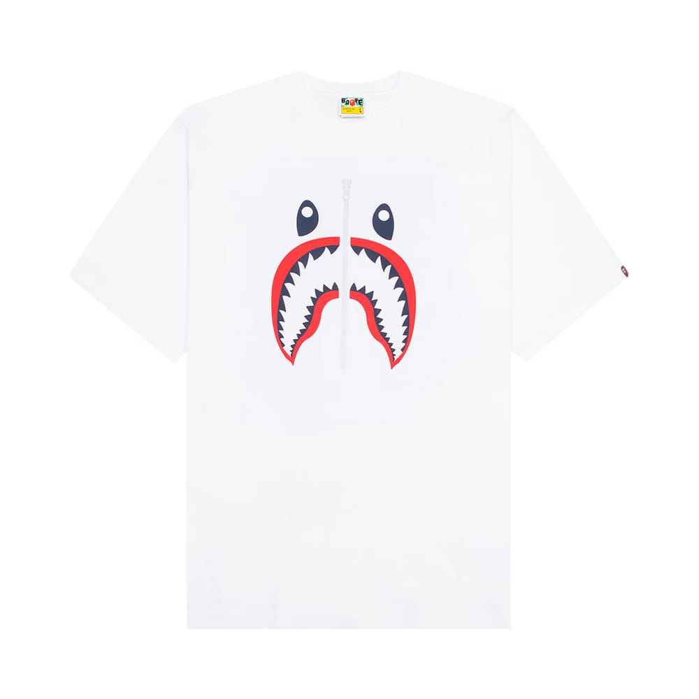 BAPE Shark T-Shirt France White