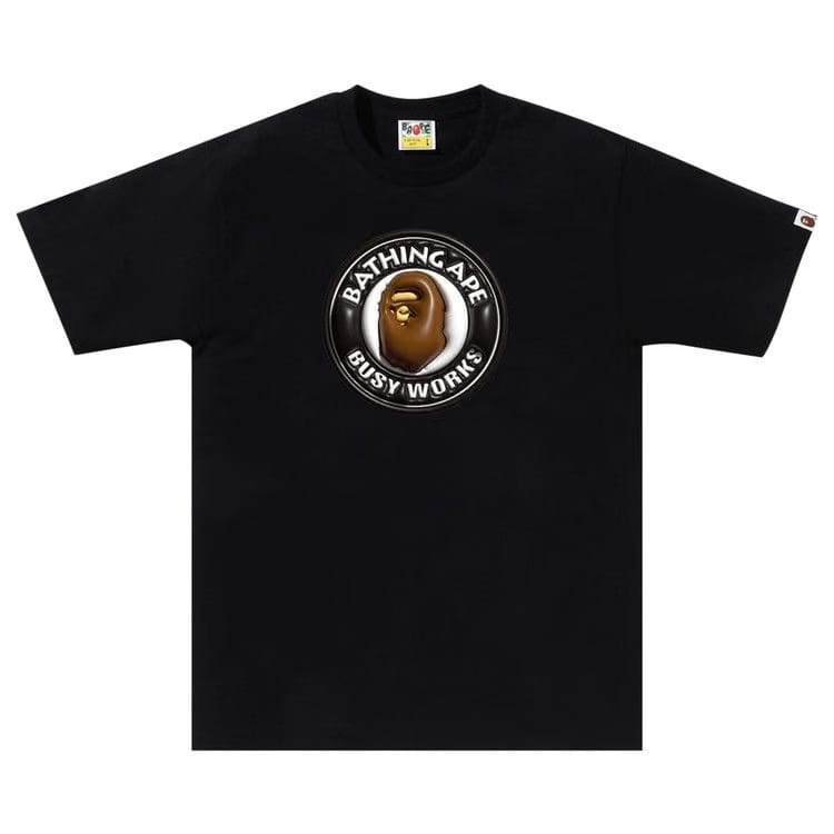 BAPE 3D Busy Works T-Shirt Black