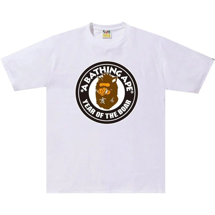 BAPE Year Of The Boar T-Shirt White