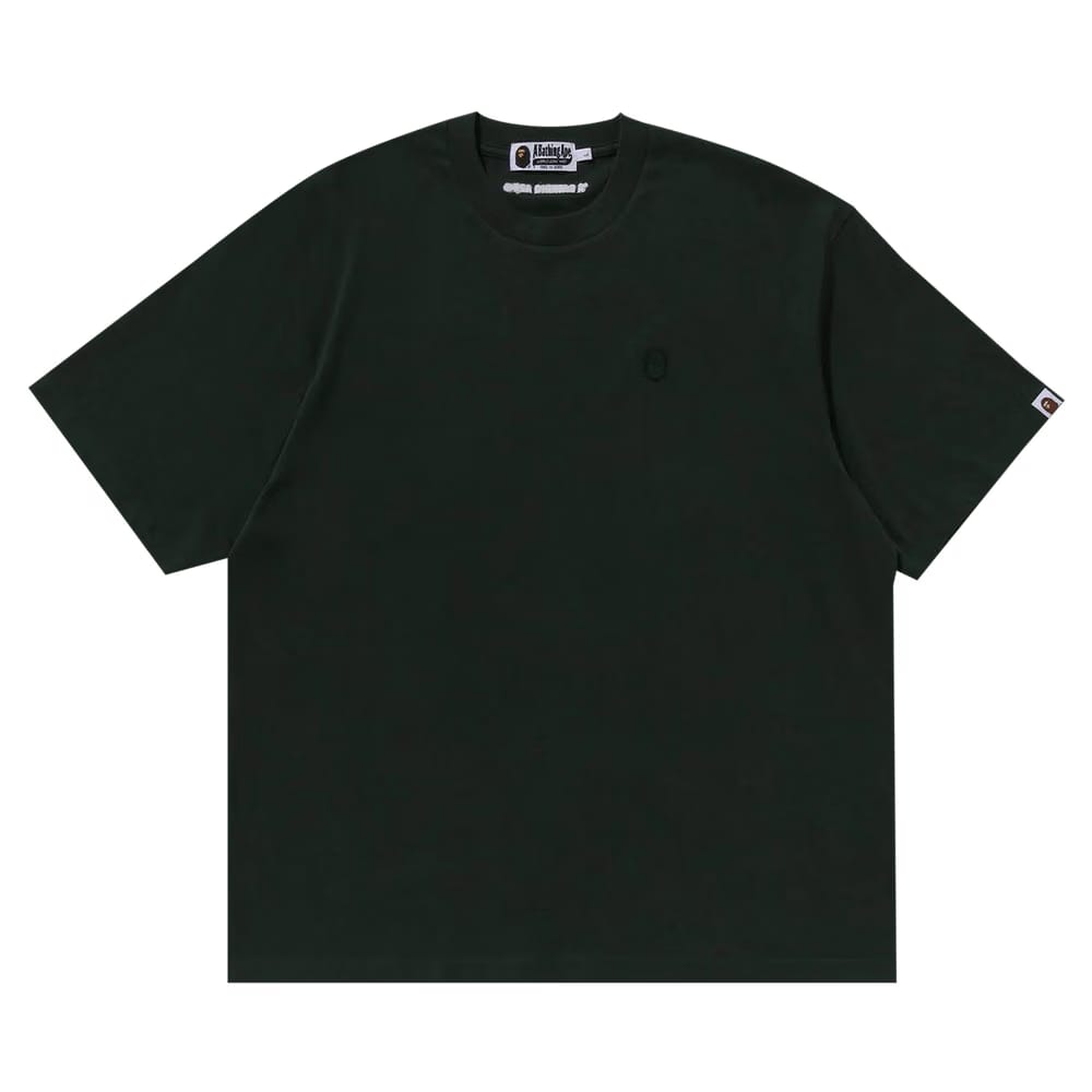 BAPE Tonal Ape Head One Point T-Shirt Green