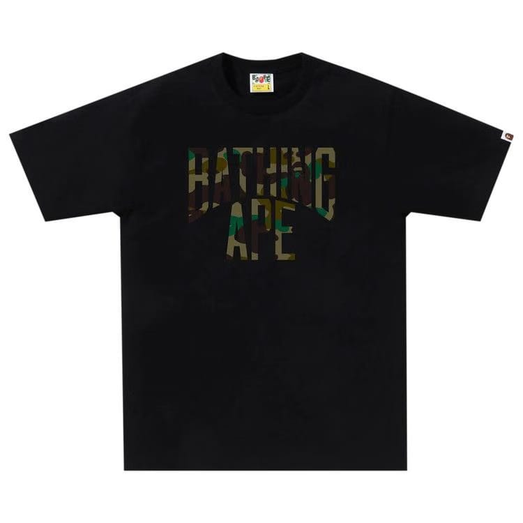 BAPE 1st Camo NYC Logo T-Shirt Black/Green