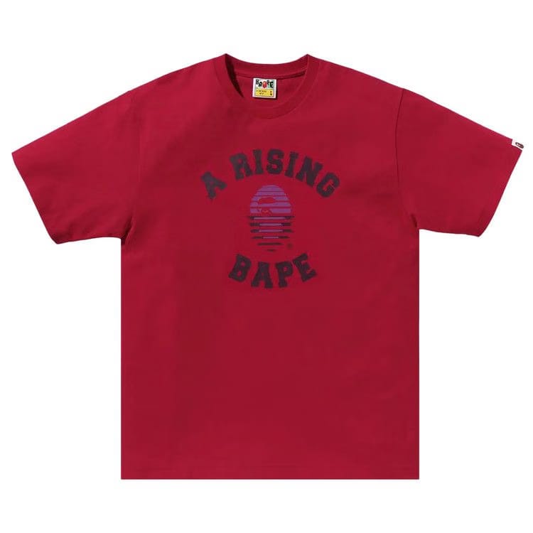 BAPE A Rising T-Shirt Purple