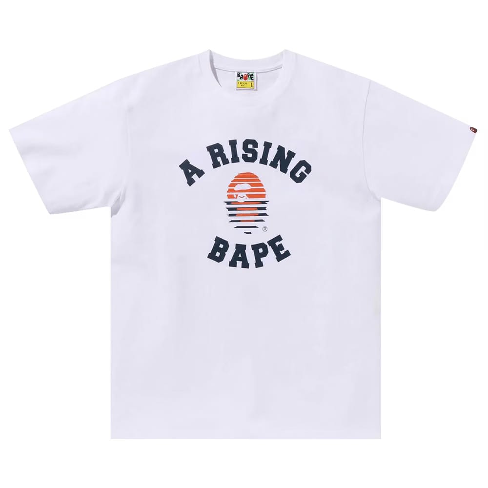 BAPE A Rising T-Shirt White