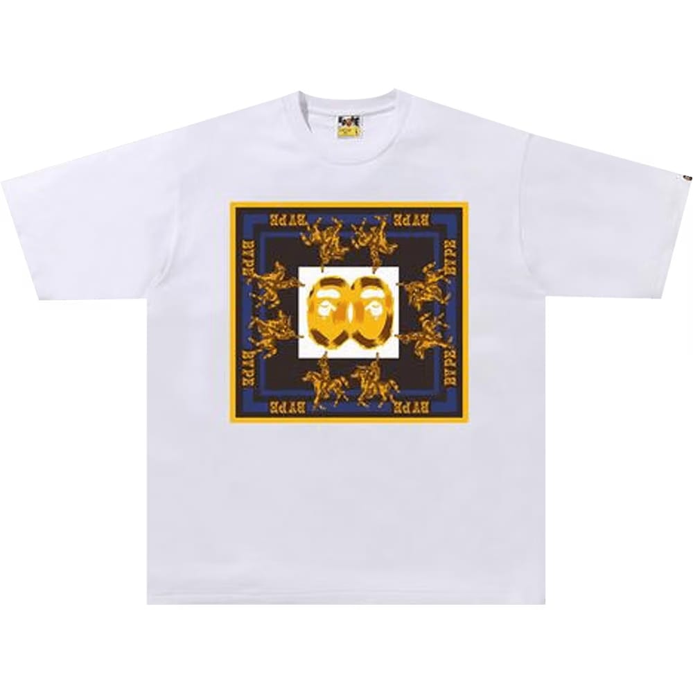 BAPE Double Ape Head RLX T-Shirt White