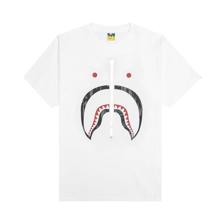 BAPE Speed Racer Shark T-Shirt White/Black