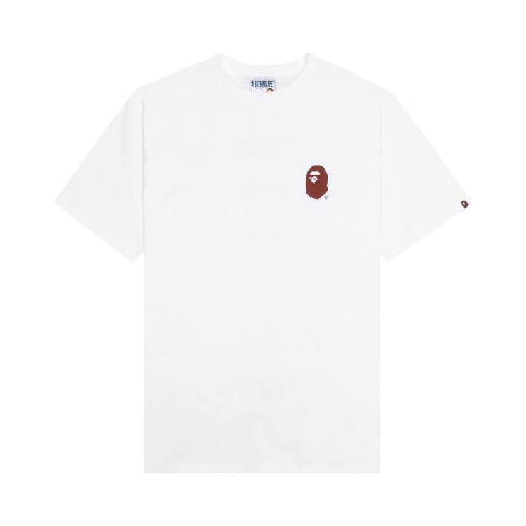 BAPE Lettered T-Shirt White