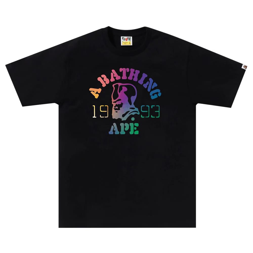 BAPE Gradation General T-Shirt Black