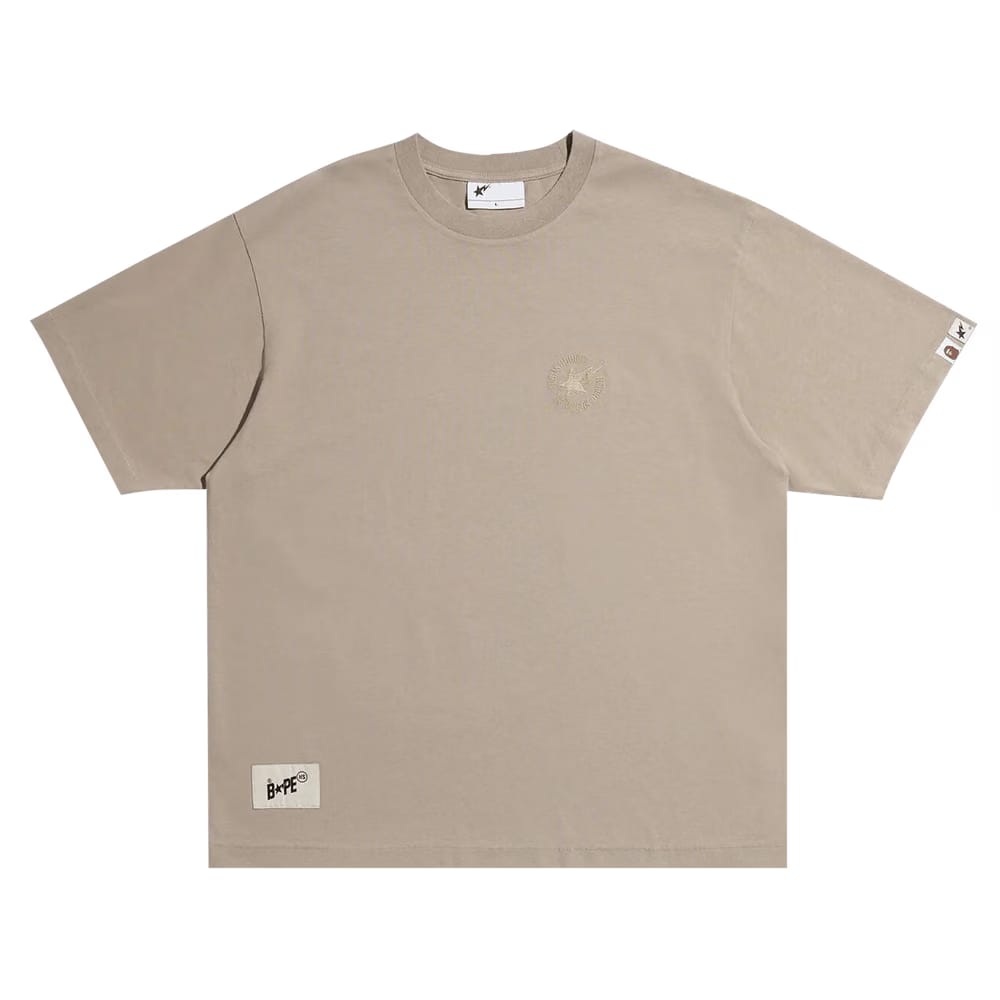 BAPE x Highsnobiety T-Shirt Beige