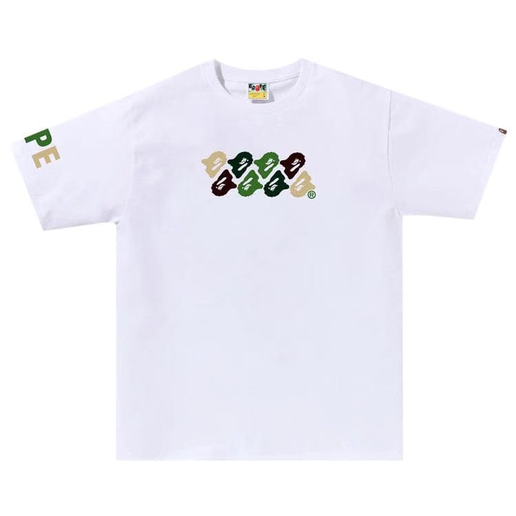 BAPE ABC Camo T-Shirt White/Green