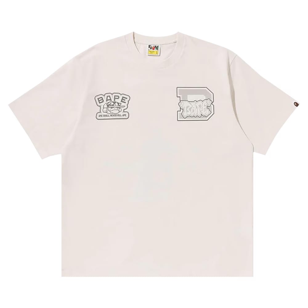 BAPE Fake Puff T-Shirt Ivory