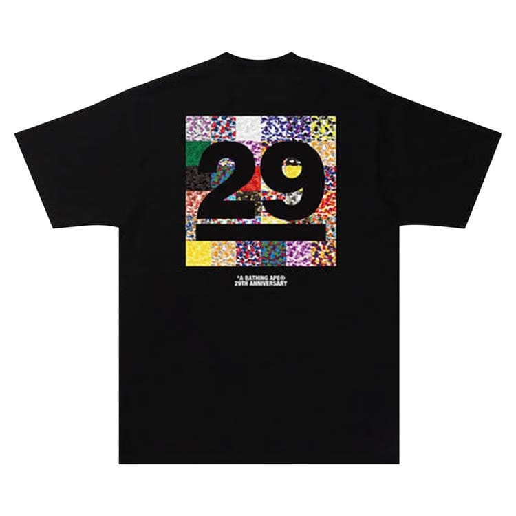 BAPE 29th Anniversary T-Shirt Black