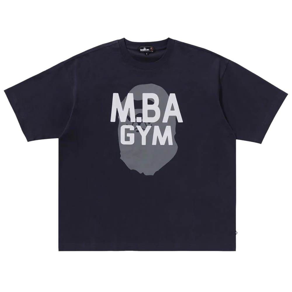 BAPE Logo T-Shirt Navy
